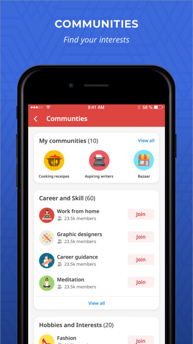 Emulate iPhone app Women Social Network - SHEROES using MyAndroid Emulate iPhone app Women Social Network - SHEROES using MyAndroid