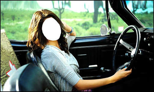 Emulate Android APK Women With Car Photo Suit