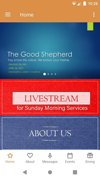 Run android online APK Wonderful Mercy Church from MyAndroid or emulate Wonderful Mercy Church using MyAndroid