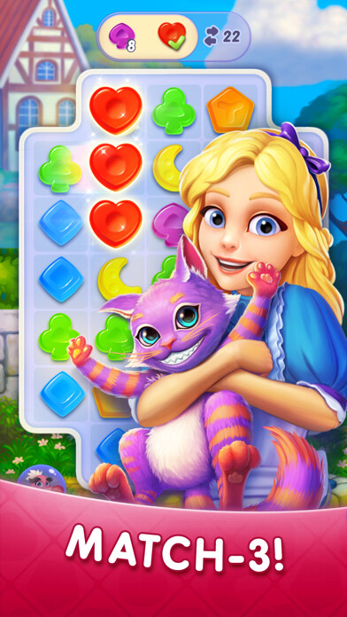 Emulate iPhone app WonderMatch - match 3 puzzle using MyAndroid Emulate iPhone app WonderMatch - match 3 puzzle using MyAndroid