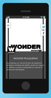 Emulate Android APK WONDER PELUQUERIAS