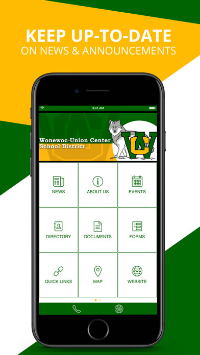 Emulate iPhone app Wonewoc-Center School District using MyAndroid Emulate iPhone app Wonewoc-Center School District using MyAndroid