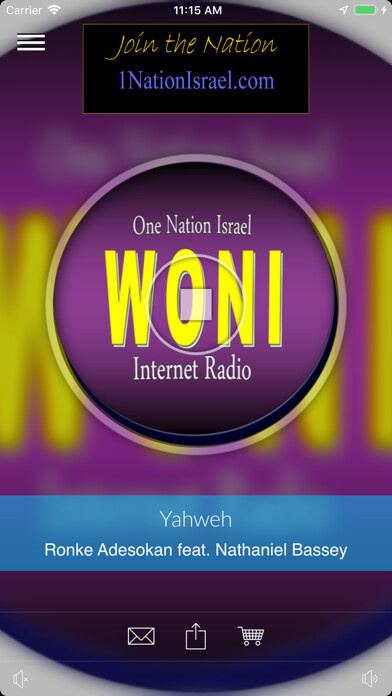 Emulate iPhone app WONI Radio using MyAndroid