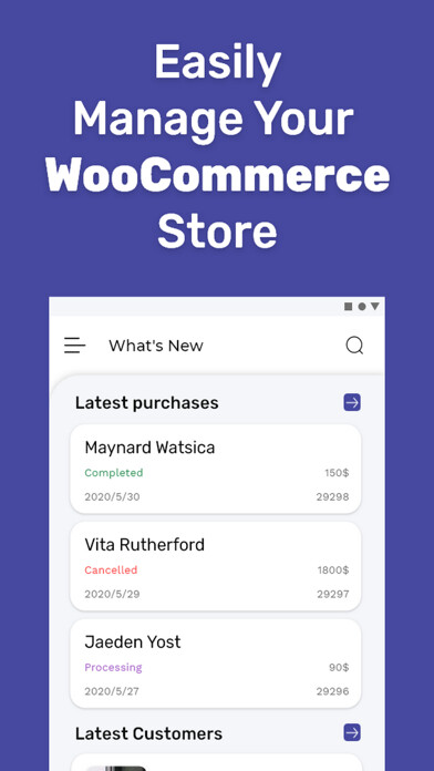 Emulate iPhone app Woocer - Woocommerce admin using MyAndroid Emulate iPhone app Woocer - Woocommerce admin using MyAndroid