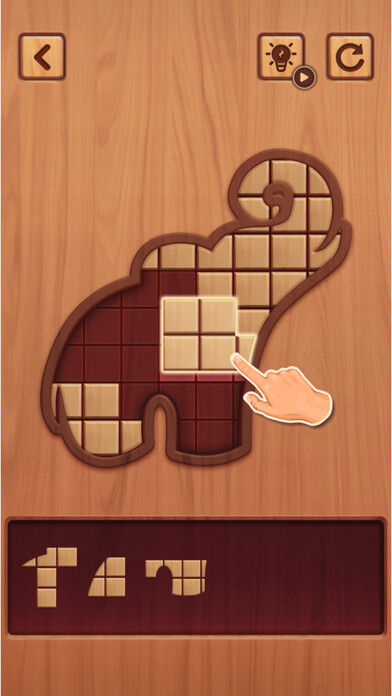 Emulate iPhone app Wood Block - Classic Puzzle using MyAndroid Emulate iPhone app Wood Block - Classic Puzzle using MyAndroid