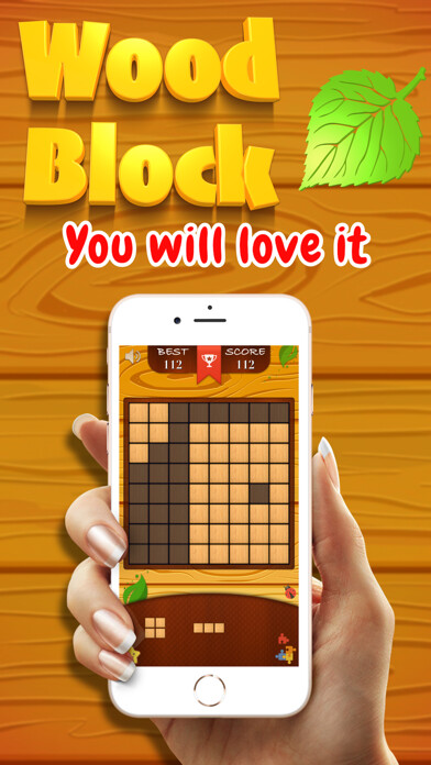 Emulate iPhone app Wood Block : Fun Cube Puzzle using MyAndroid