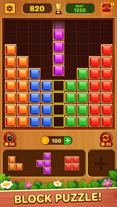 Emulate iPhone app Wood Block Game - Wood Puzzle using MyAndroid Emulate iPhone app Wood Block Game - Wood Puzzle using MyAndroid