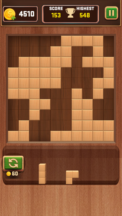 Emulate iPhone app Wood Block Puzzle 3D using MyAndroid