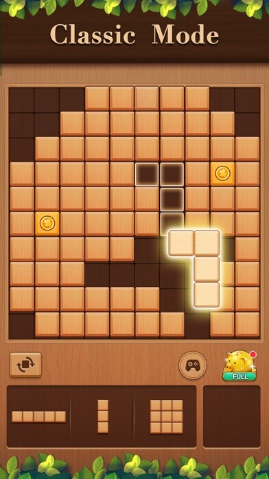 Emulate iPhone app Wood Block Puzzle:Board Games using MyAndroid