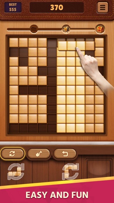 Emulate iPhone app Wood Block Puzzle Challenge using MyAndroid Emulate iPhone app Wood Block Puzzle Challenge using MyAndroid