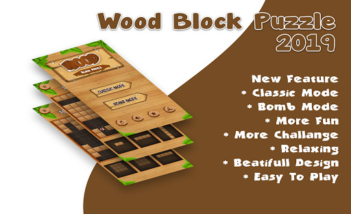Run android online APK Wood Block Puzzle Game 2019 from MyAndroid or emulate Wood Block Puzzle Game 2019 using MyAndroid