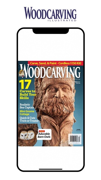 Emulate iPhone app Woodcarving Illustrated using MyAndroid