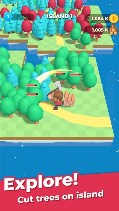 Emulate iPhone app Wood Chopper:Cut,Explore&Build using MyAndroid Emulate iPhone app Wood Chopper:Cut,Explore&Build using MyAndroid
