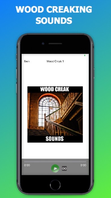 Emulate iPhone app Wood Creaking Sounds using MyAndroid
