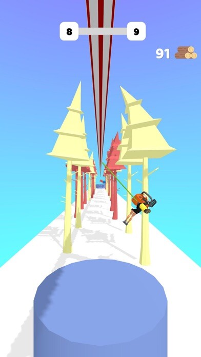Emulate iPhone app Wood Cut Hero using MyAndroid Emulate iPhone app Wood Cut Hero using MyAndroid