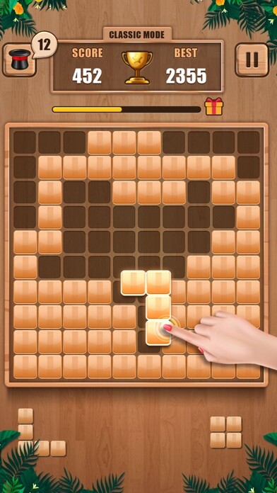 Emulate iPhone app Wooden 100 Block Puzzle Game using MyAndroid Emulate iPhone app Wooden 100 Block Puzzle Game using MyAndroid