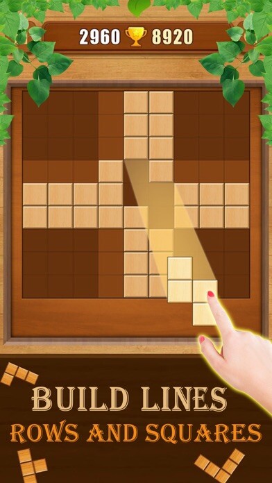 Emulate iPhone app Wooden Block 99 using MyAndroid