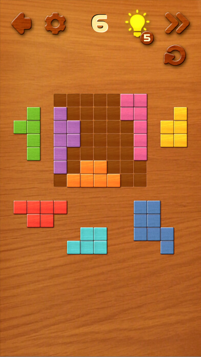 Emulate iPhone app Wooden Block Puzzle match using MyAndroid Emulate iPhone app Wooden Block Puzzle match using MyAndroid