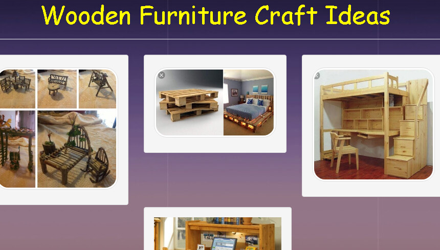 Run android online APK Wooden Furniture Craft Ideas from MyAndroid or emulate Wooden Furniture Craft Ideas using MyAndroid
