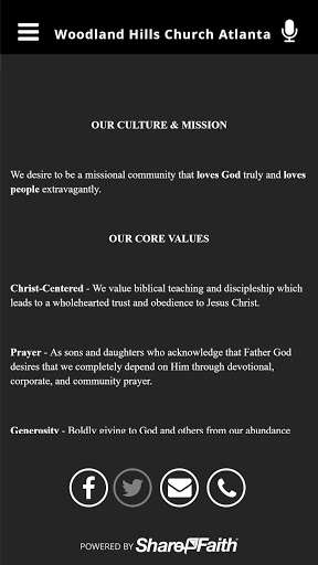 Emulate Android APK Woodland Hills Church Atlanta