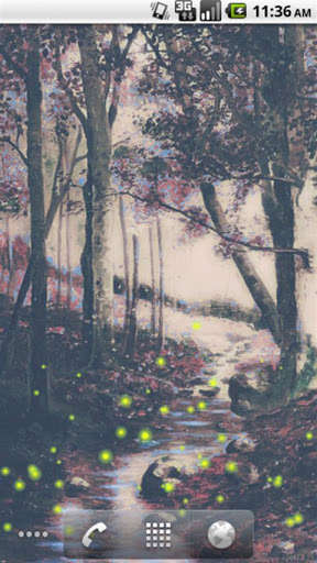 Emulate Android APK Woodland Stream LWP Free