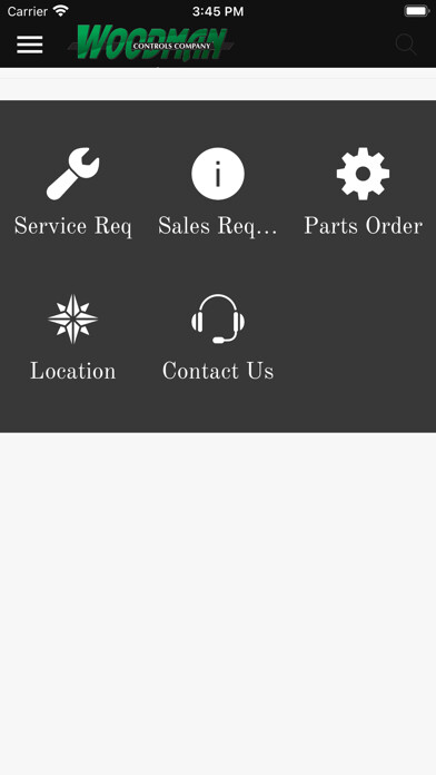 Emulate iPhone app Woodman Controls Company using MyAndroid