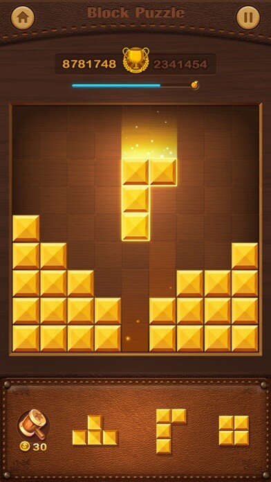 Emulate iPhone app Wood Puzzle - Block Pop using MyAndroid