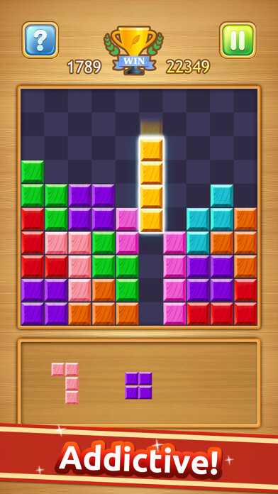 Emulate iPhone app Wood Puzzle - Fun Blitz Game using MyAndroid Emulate iPhone app Wood Puzzle - Fun Blitz Game using MyAndroid