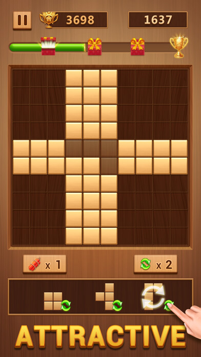 Emulate iPhone app Wood Puzzle Game using MyAndroid Emulate iPhone app Wood Puzzle Game using MyAndroid