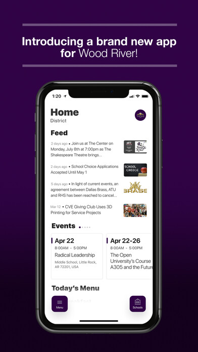 Emulate iPhone app Wood River Schools Nebraska using MyAndroid Emulate iPhone app Wood River Schools Nebraska using MyAndroid