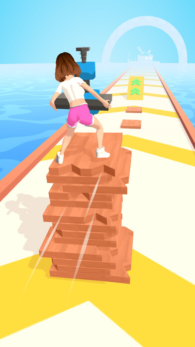 Emulate iPhone app Wood Skate using MyAndroid