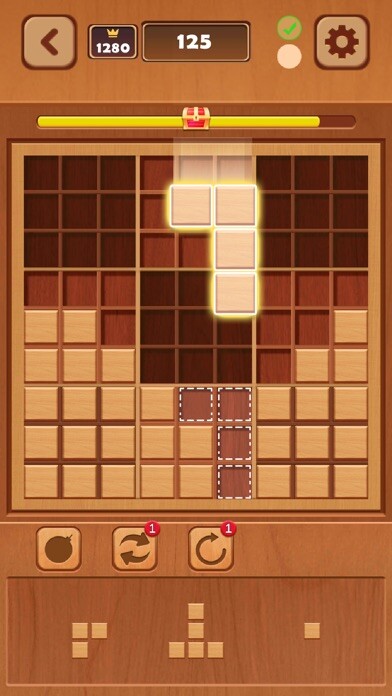 Emulate iPhone app Wood Sodoku-Block Puzzle Game using MyAndroid