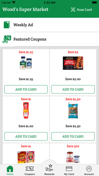 Emulate iPhone app Woods Supermarket using MyAndroid Emulate iPhone app Woods Supermarket using MyAndroid