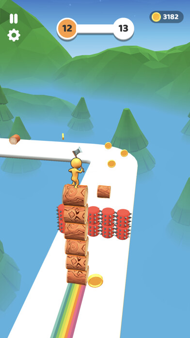 Emulate iPhone app Wood Stacker! using MyAndroid Emulate iPhone app Wood Stacker! using MyAndroid