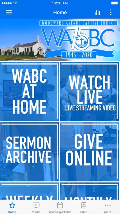 Run android online APK Woodward Avenue Baptist Church from MyAndroid or emulate Woodward Avenue Baptist Church using MyAndroid