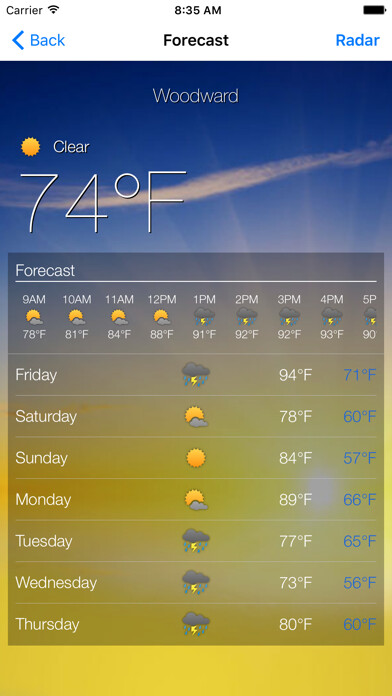 Emulate iPhone app Woodward News using MyAndroid Emulate iPhone app Woodward News using MyAndroid