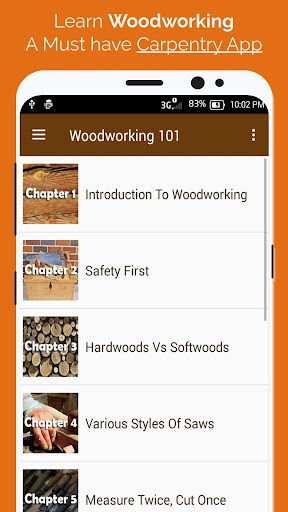 Run android online APK Woodworking 101 - Woodwork Lessons from MyAndroid or emulate Woodworking 101 - Woodwork Lessons using MyAndroid
