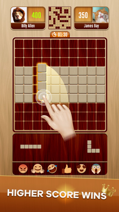 Emulate iPhone app Woody Battle Block Puzzle Dual using MyAndroid Emulate iPhone app Woody Battle Block Puzzle Dual using MyAndroid