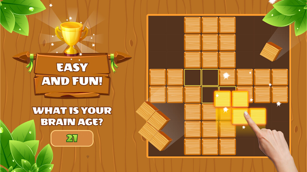 Run android online APK Woody Block Puzzle: Wood Game from MyAndroid or emulate Woody Block Puzzle: Wood Game using MyAndroid