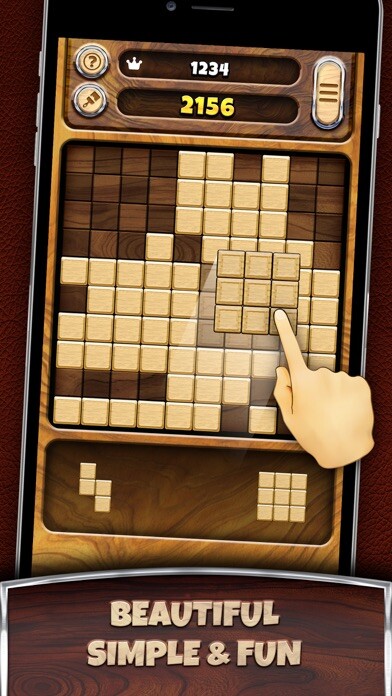 Emulate iPhone app Woody Puzzle Luxury+ using MyAndroid
