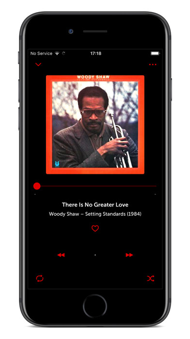 Emulate iPhone app Woody Shaw FM using MyAndroid