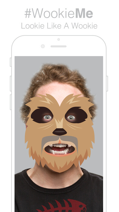 Emulate iPhone app Wookie Me - Photo Mask Star Maker using MyAndroid Emulate iPhone app Wookie Me - Photo Mask Star Maker using MyAndroid