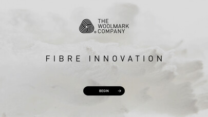 Emulate iPhone app Woolmark AR – Fibre Innovation using MyAndroid