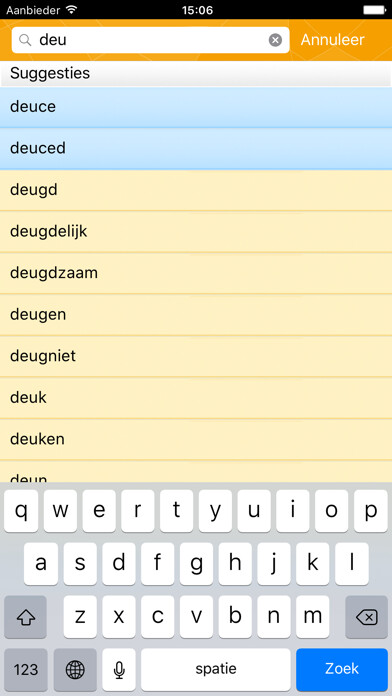 Emulate iPhone app Woordenboek XL Engels Prisma using MyAndroid Emulate iPhone app Woordenboek XL Engels Prisma using MyAndroid
