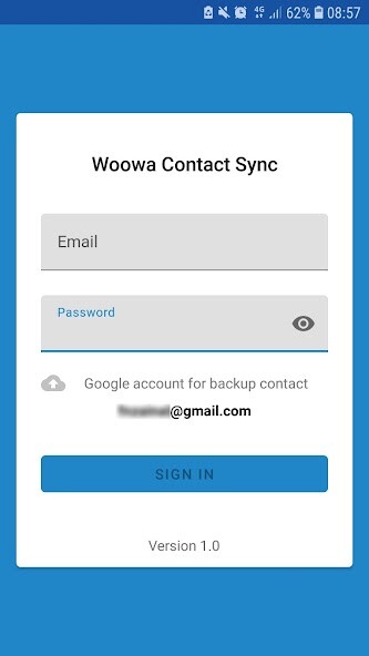 Run android online APK Woowa Contact Sync from MyAndroid or emulate Woowa Contact Sync using MyAndroid