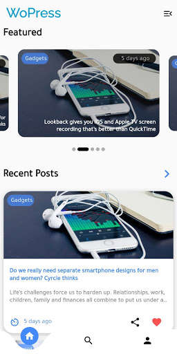 Run android online APK WoPress - Wordpress Client from MyAndroid or emulate WoPress - Wordpress Client using MyAndroid