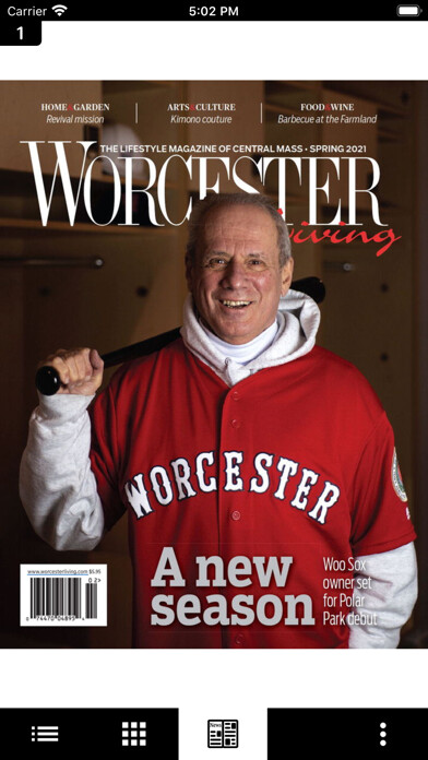 Emulate iPhone app Worcester Living Magazine using MyAndroid Emulate iPhone app Worcester Living Magazine using MyAndroid