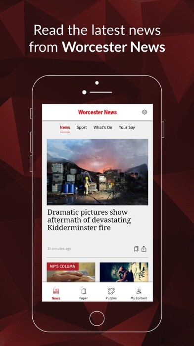Emulate iPhone app Worcester News using MyAndroid Emulate iPhone app Worcester News using MyAndroid