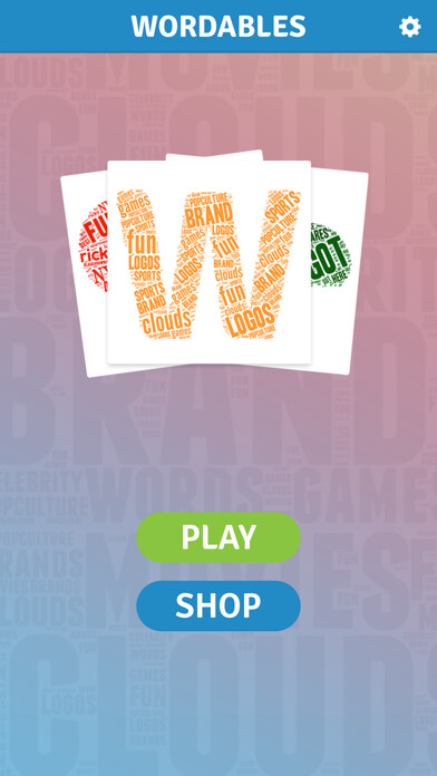 Emulate iPhone app Wordables - The Word Cloud Guessing Game using MyAndroid Emulate iPhone app Wordables - The Word Cloud Guessing Game using MyAndroid