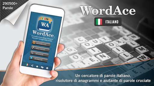 Run android online APK Word Ace - Italian Word finder & Anagram solver from MyAndroid or emulate Word Ace - Italian Word finder & Anagram solver using MyAndroid
